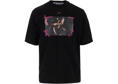 OFF-WHITE Arrow Caravaggio Mercy T-Shirt Black/Purple/Multi