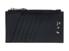 OFF-WHITE Binder Zipped Card Case Black