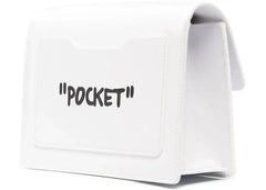 Off-White Cash Inside Ss22 Jitney Bag White/Black