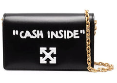 Off-White Jitney 0.5 Crossbody Bag Black