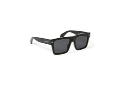 OFF-WHITE Lawton Square Sunglasses Black/Dark Grey (OERI109S24PLA0011007-FR)