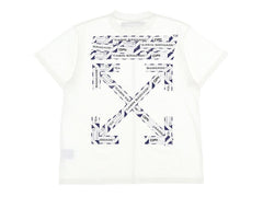 OFF-WHITE Oversized Fit Airport Tape T-Shirt White