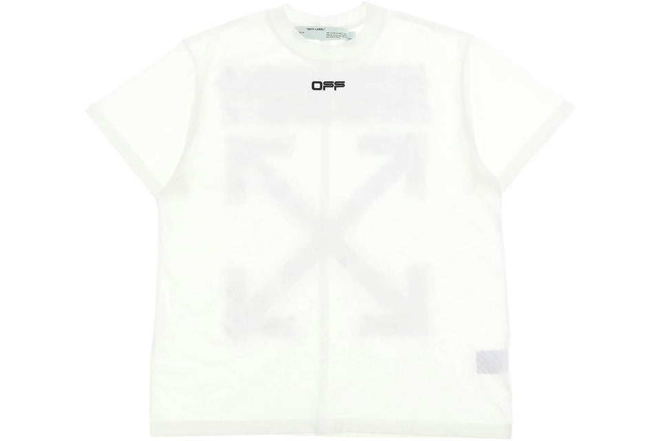 OFF-WHITE Oversized Fit Airport Tape T-Shirt White