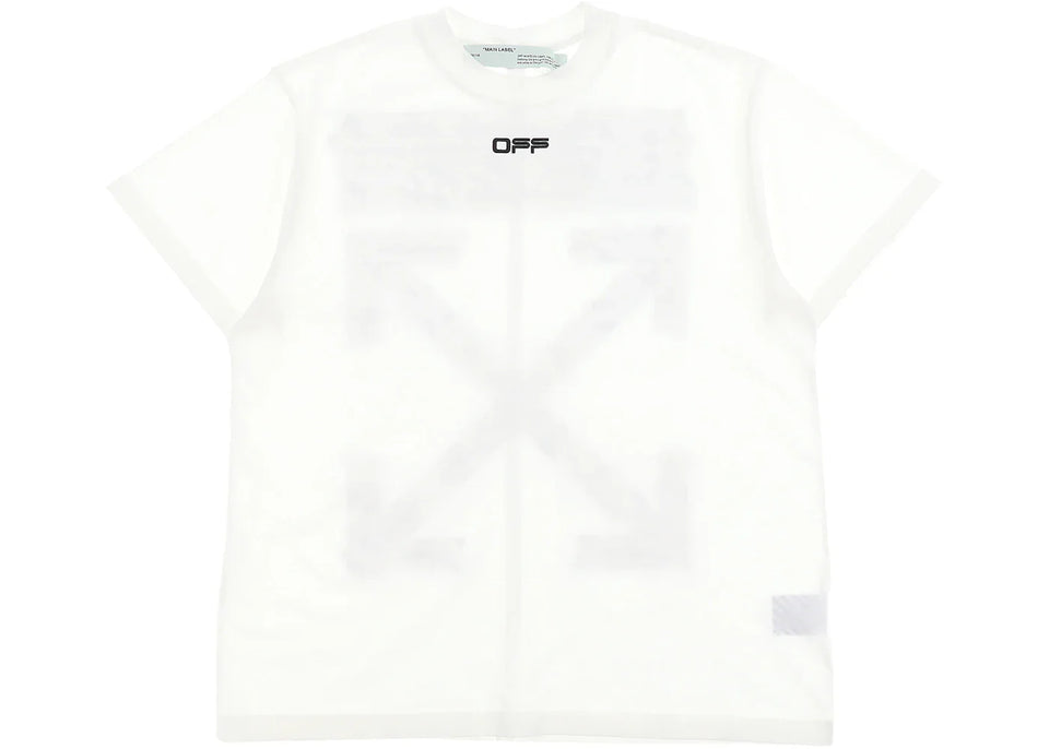 OFF-WHITE Oversized Fit Airport Tape T-Shirt White