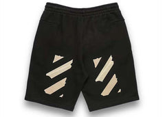 Off-White Tape Arrows Sweatshorts Black
