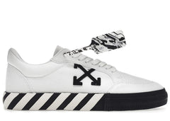 OFF-WHITE Vulcanized Low Canvas White Black