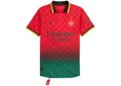 OFF-WHITE x Puma AC Milan Authentic Jersey Red/Black