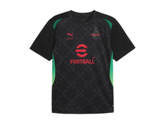 OFF-WHITE x Puma AC Milan Pre-Match S/S Jersey Black/Red