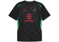 OFF-WHITE x Puma AC Milan Pre-Match S/S Jersey Black/Red