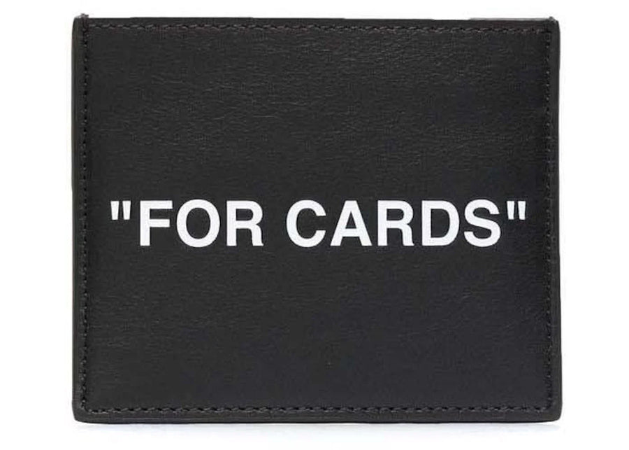 Off-White FOR CARDS Card Holder Black
