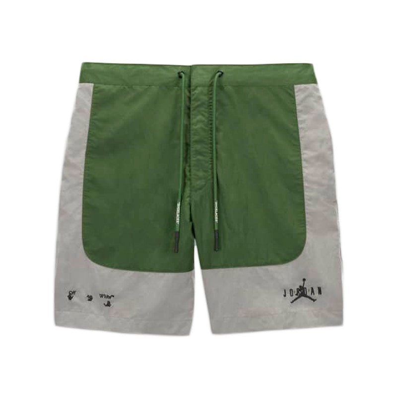 OFF-WHITE x Jordan Shorts Green/Grey