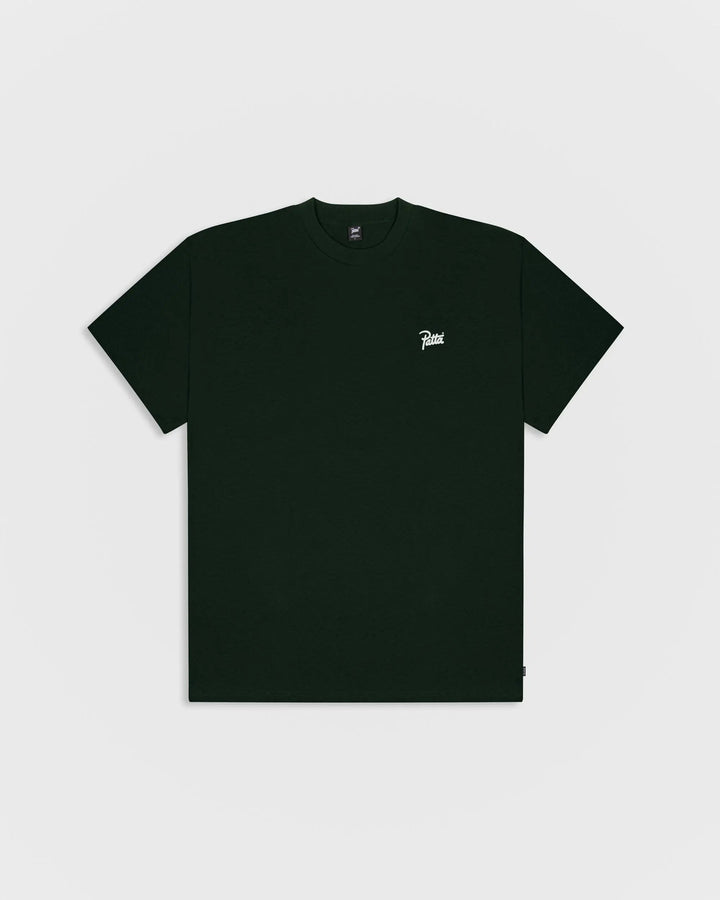 Patta Script Logo T - Shirt (Pine Grove)