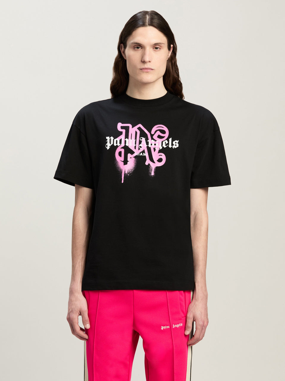 Monogram Spray City T-Shirt MIAMI BLACK