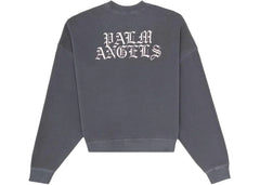 Palm Angels Burning Head Crewneck Black