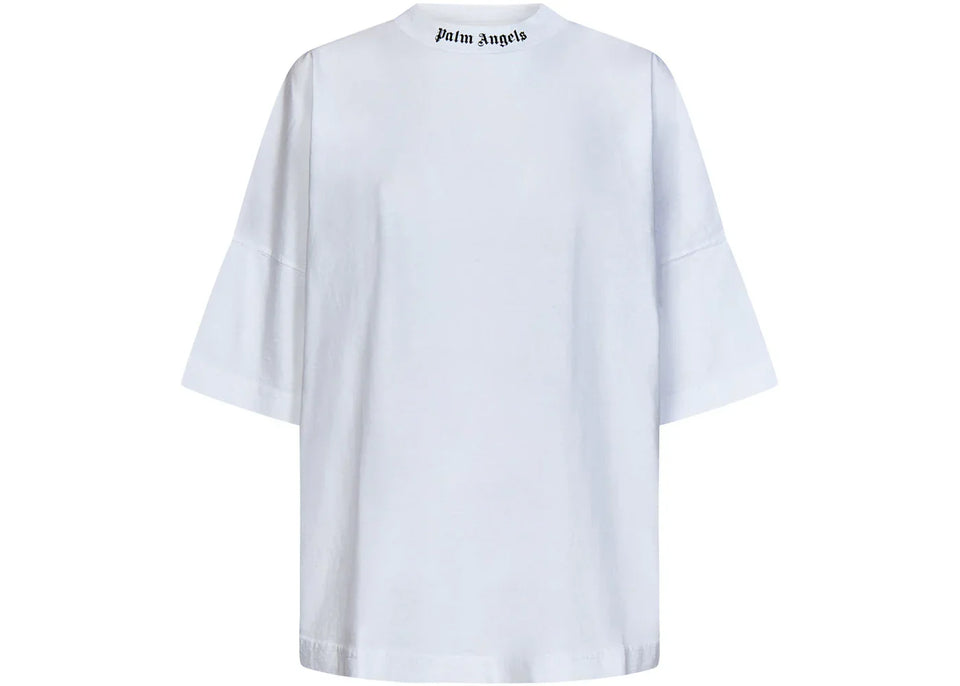 Palm Angels Classic Logo Over S/S T-Shirt White/Black