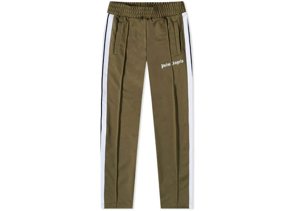 Palm Angels Classic Track Pants Military/White