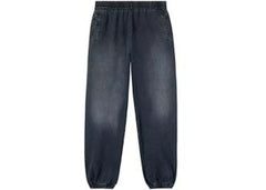 Palm Angels Monogram Series Washed Sweat Pants Black