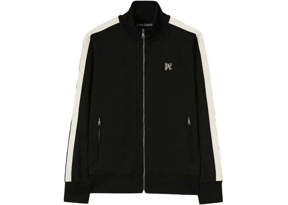 Palm Angels Monogram Track Jacket Black/Off White