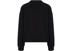 Palm Angels Sketchy Jersey Sweatshirt Black