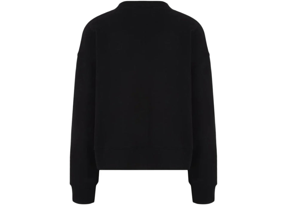 Palm Angels Sketchy Jersey Sweatshirt Black