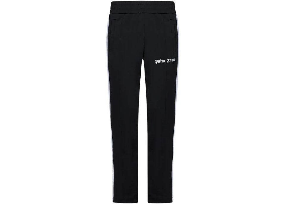 Palm Angels Slim Fit Trackpants Black/White