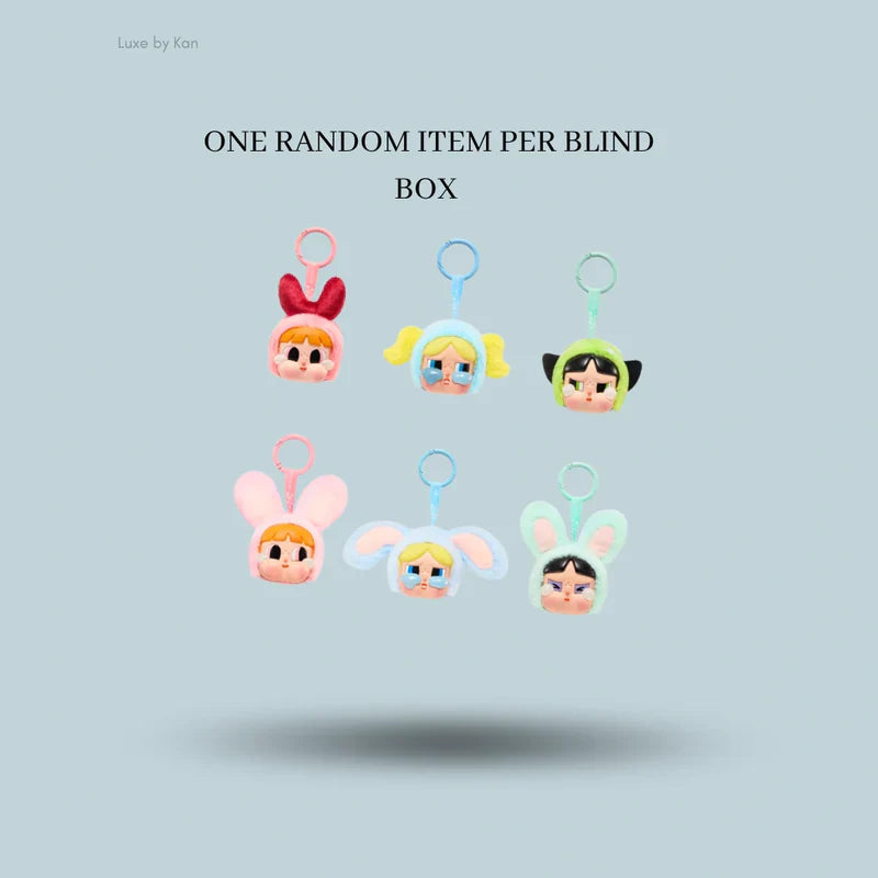 Pop Mart Crybaby X Powerpuff Girls Series Vinyl Face Plush Sealed Case (Pack of 1)