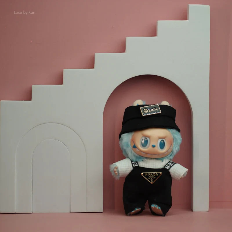 Pop Mart Labubu Doll Baddie Streetwear Outfit - 3 Piece Set