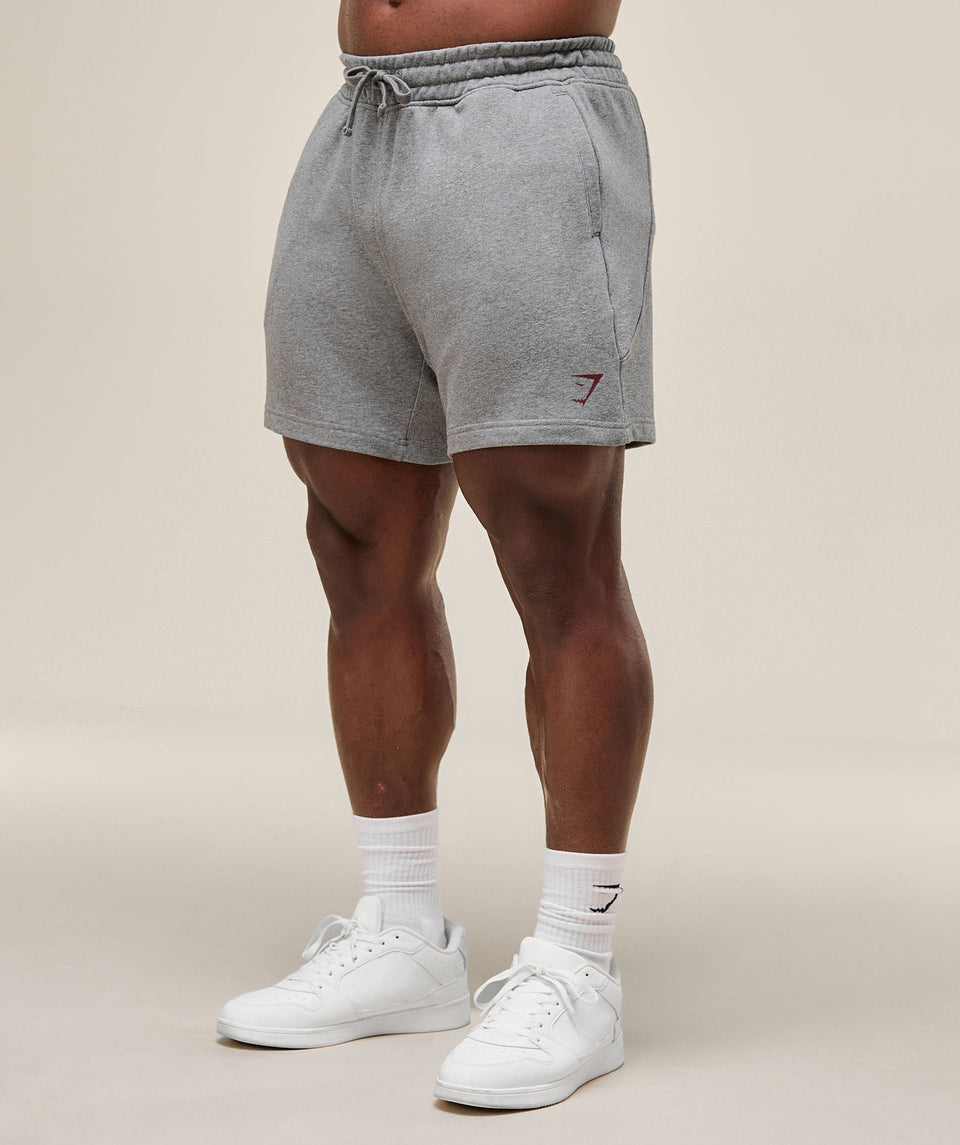 Gymshark Power 5" Shorts Charcoal Core Marl