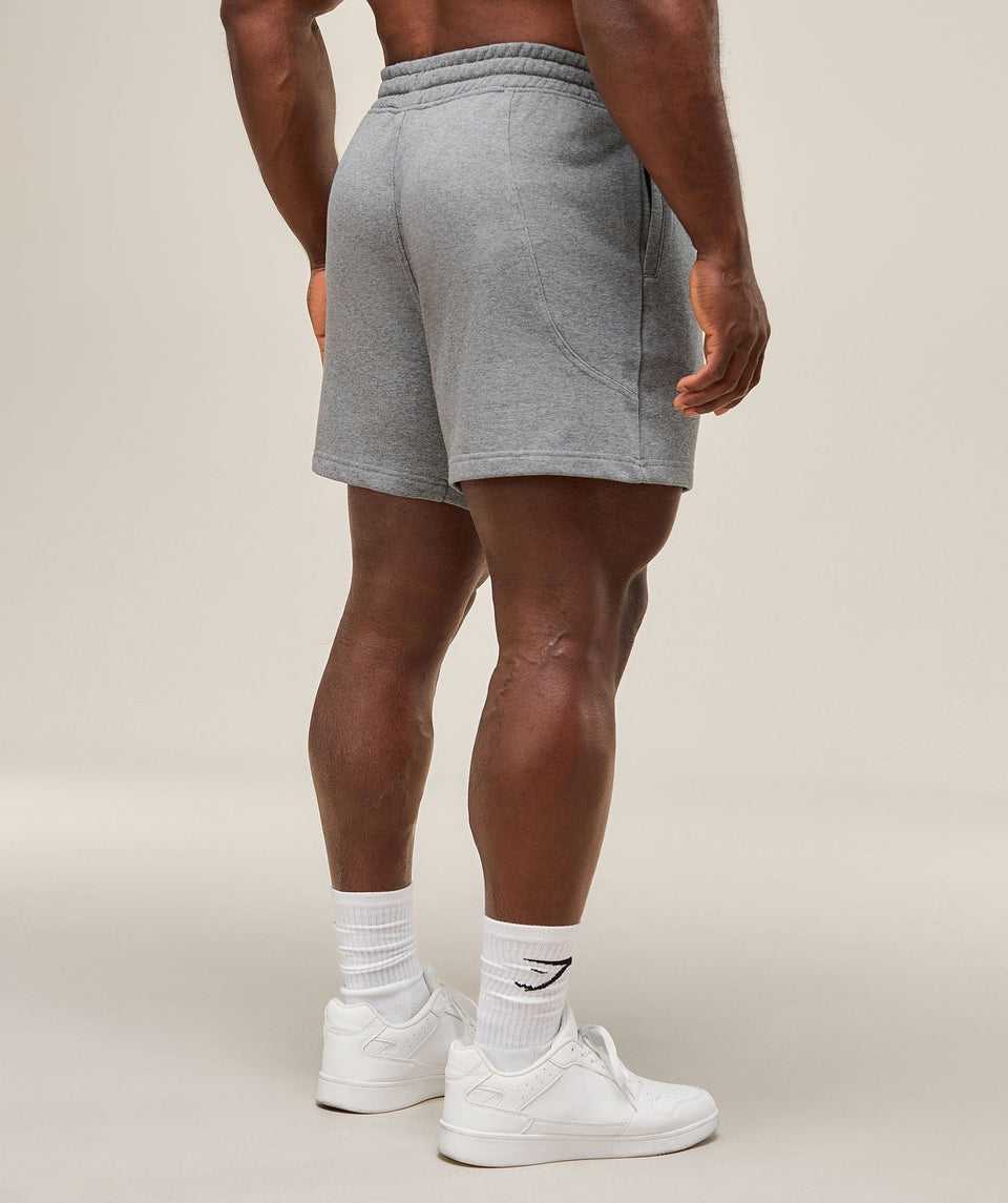 Gymshark Power 5" Shorts Charcoal Core Marl