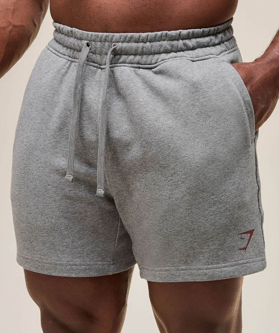 Gymshark Power 5" Shorts Charcoal Core Marl