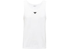 Prada Cotton Tank Top White