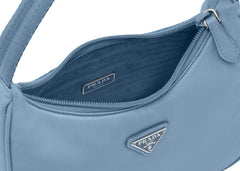 Prada Re-Edition 2000 Re-Nylon Mini Bag Celeste