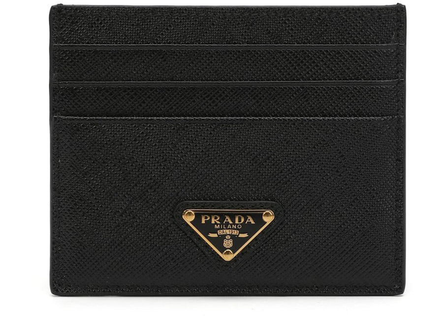 Prada Saffiano Cardholder Black