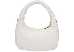 Prada Soft Padded Nappa-Leather Mini Bag White
