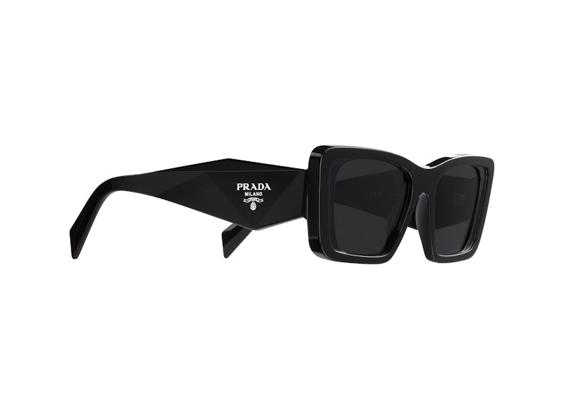 Prada Symbole Sunglasses Black/Slate Grey