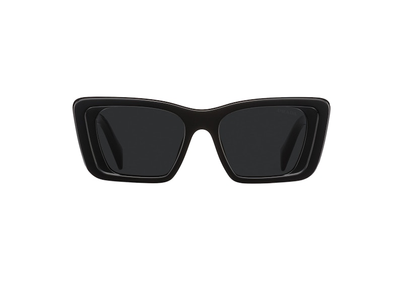 Prada Symbole Sunglasses Black/Slate Grey