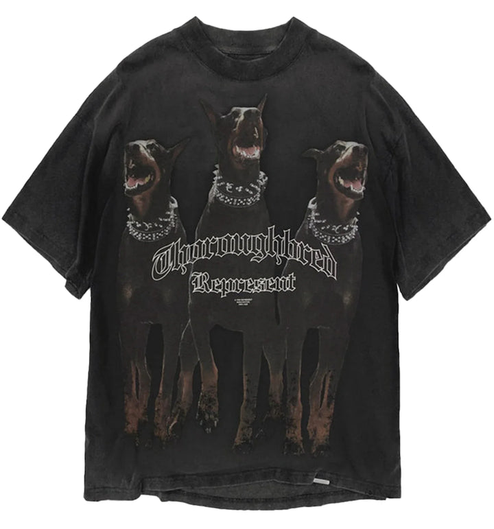 Represent Thoroughbred T-Shirt Vintage Black