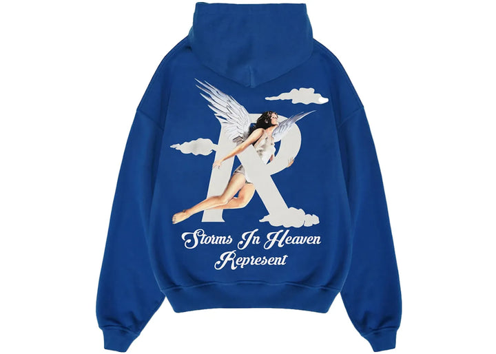 Represent Storms In Heaven Hoodie Cobalt