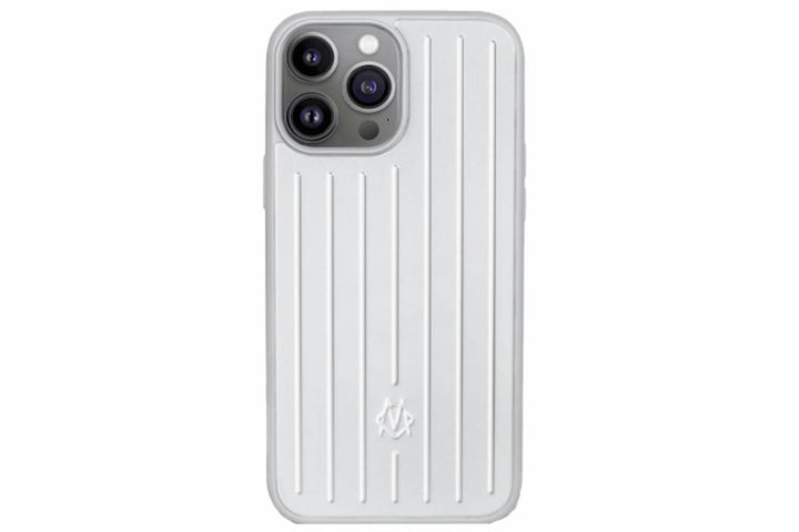 Rimowa iPhone 13 Pro Max Aluminium Cover Silver