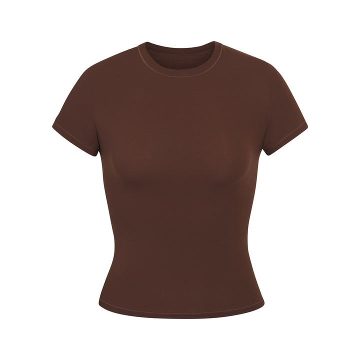 SKIMS FITS EVERYBODY T-SHIRT COCOA