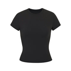 SKIMS FITS EVERYBODY T-SHIRT ONYX
