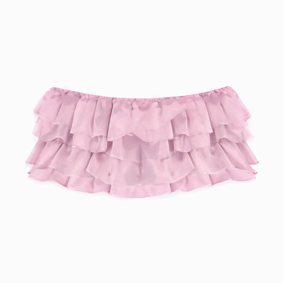 Stretch Satin Micro Skirt