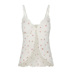 Stretch Lace Babydoll Top
