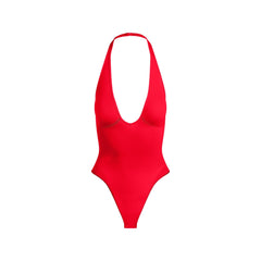 Seamless Sculpt Deep Plunge Thong Bodysuit