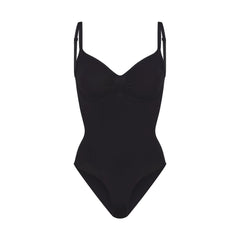 Skims Seamless Sculpt Brief Bodysuit Onyx