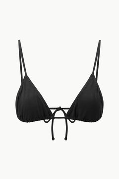 ALEXIS TRIANGLE TOP BLACK