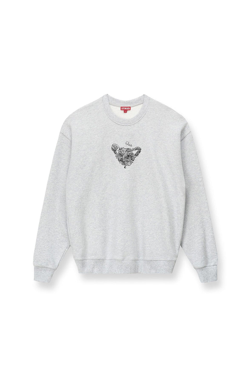 CUSTOM STAUD x C.BONZ OVERSIZED SWEATSHIRT GREY
