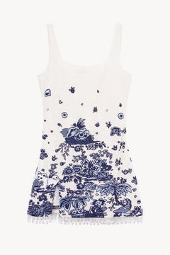 LE SABLE DRESS BLUE TOILE