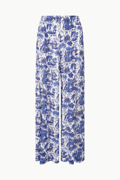 MARZA PANT BLUE TOILE