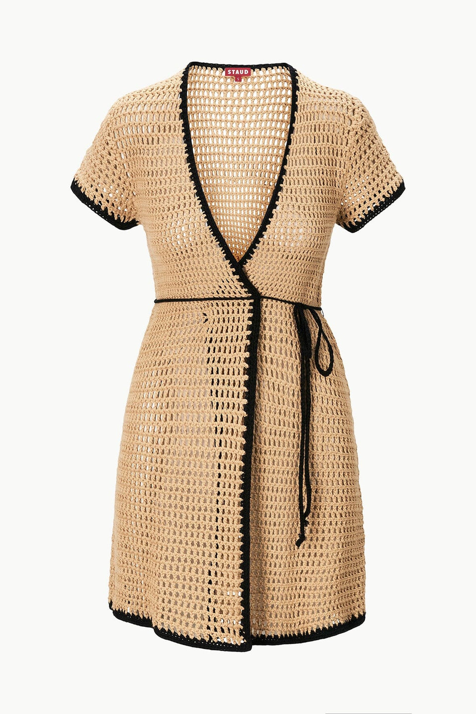 SPRITZ COVERUP DRESS NATURAL BLACK